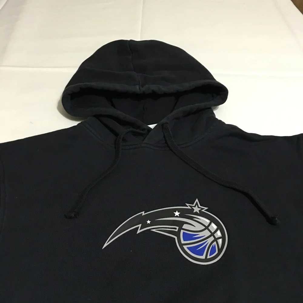 Nike Orlando Magic Hoodie Mens Medium Black NBA Sweatshirt Pullover